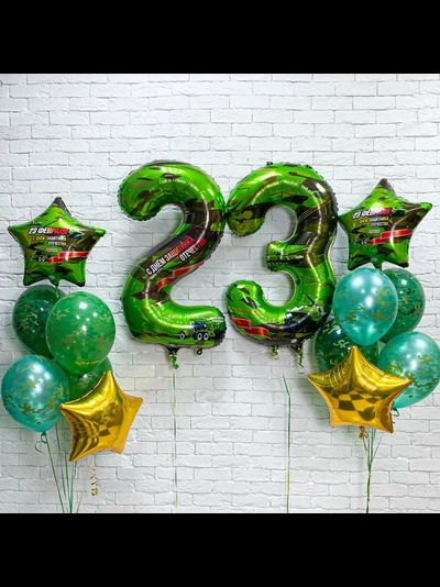 Композиция 23 февраля №11