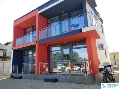 Гостевой дом "414"-  Номер с балконом и частичным видом на море (первая линия)