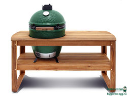Стол на колёсах, для гриля XL Big Green Egg, лиственница 150х90х75, tabl150xl