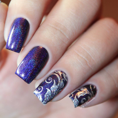 Фольгированный слайдер F 04 - Серебро Песок