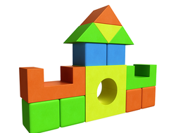 Мягкий конструктор ROMANA Строительный набор ДМФ-МК-13.90.27