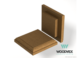 Крышка столба ДПК Woodvex Select Вуд