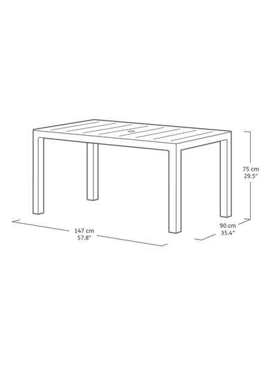 Стол Джули графит