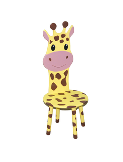 СТУЛ ДЕТСКИЙ МАССИВ+фанера НЕРЕГУЛИРУЕМЫЙ 500 (трафаретный рисунок)