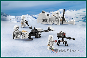 # 75320 Боевой Набор «Снежных» Пехотинцев (Боевой Комплект 2022) / Snowtrooper Battle Pack 2022