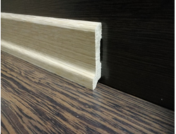 Плинтус (Европлинтус) каблучок из массива дуба (Экстра) 70х16