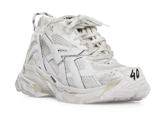 White balenciaga sneakers 2025