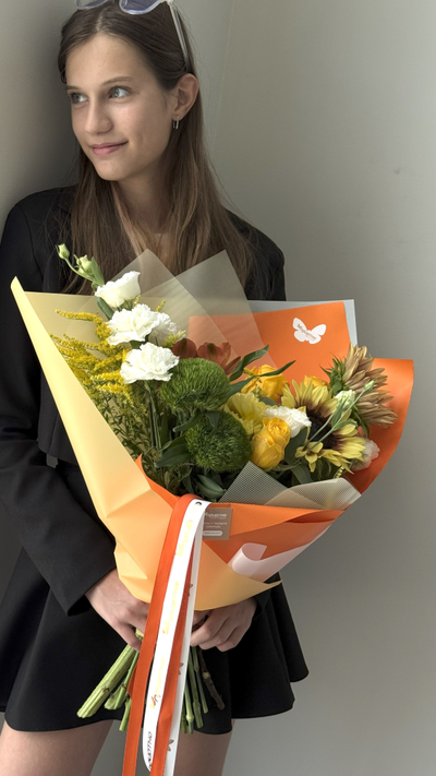 Букет цветов для учителя / воспитателя № 800