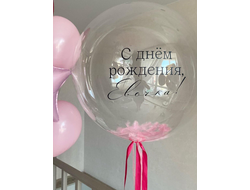 Шары с индивидуальной надписью