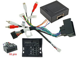 UMS-провод VW Golf6, B7, SKODA Octavia A5 белый/мультицветный MFD-дисплей (CAN-модуль) Incar  1478