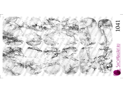 Слайдер-дизайн 1041 - Мрамор Черно-белый