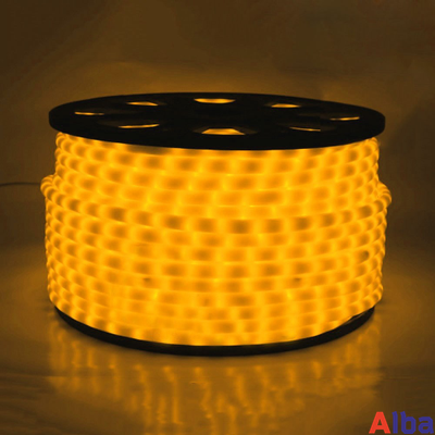 Дюралайт 2-х провод. ЖЕЛТЫЙ, молочный