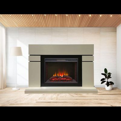 Электрокамин Лондон SL с очагом Sparta 25.5 LED