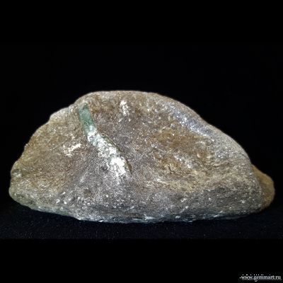 Берилл, кристалл с тектоническим сдвигом. Россия. 140*65*65мм