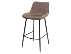 Барный стул BIARRITZ BAR BROWN, ткань M-City