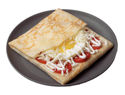 блин с яйцом