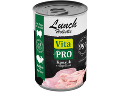 VITA PRO LUNCH 400 г консервы для собак кролик с индейкой