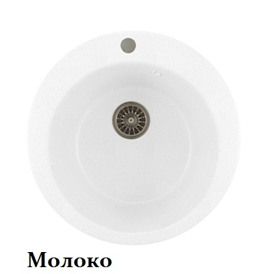 Мойка из мрамора Mixline ML-GM13 круглая