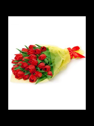 Букет "Марино" из 25 тюльпанов