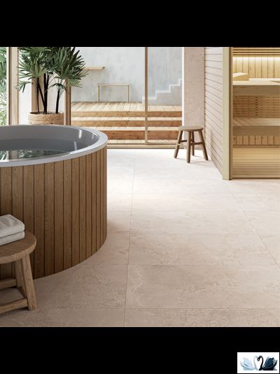 Керамогранит Staro Антислип Лаймстоун Крема\Antislip Limestone Crema 60x60 см матовый