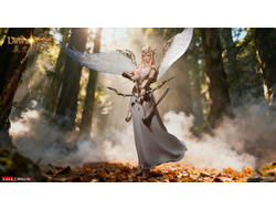 ПРЕДЗАКАЗ - Светлая эльфийка-ангел - Коллекционная фигурка 1/6 Dawn Angel (White) (PL2025-233A) - TBLeague ?ЦЕНА: 27700 РУБ.?