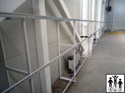 Металлический каркас для стеновых протекторов