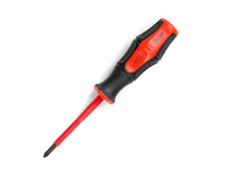 Отвертка диэлектрическая PH-FL1х80 серия ПРОФИ для работ под напряжением до 1000 В