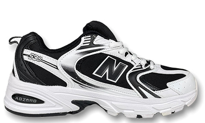 New Balance 530 Black and White