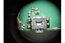 Замена кнопки, замена шлейфа.