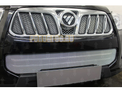 Защита радиатора Foton Sauvana 2015- chrome низ