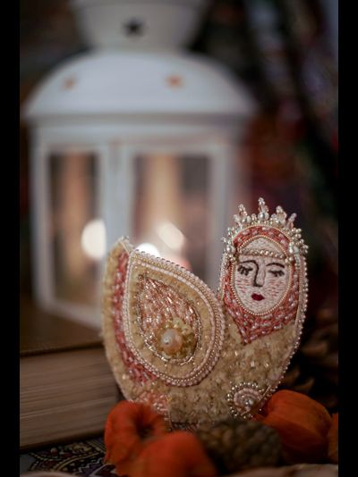 Брошь &quot;Гамаюн&quot;