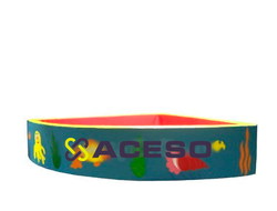 «Сухой бассейн» с аппликацией (угловой) - Подводный мир, зеленый