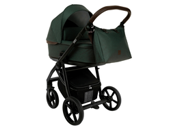 Коляска 2в1 Roan Esso Dark Green/Black руч.