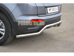 Защита заднего бампера "Волна" d51 мм для Hyundai CRETA