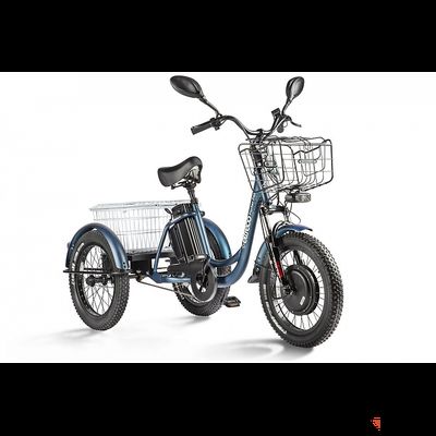 Трицикл Eltreco Porter Fat 700 Темно-синий