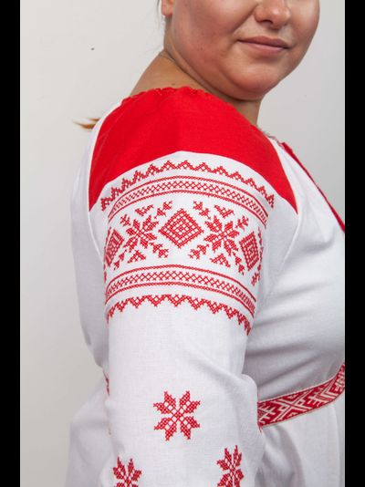 Платье рубаха с Поликам  "Орепей"