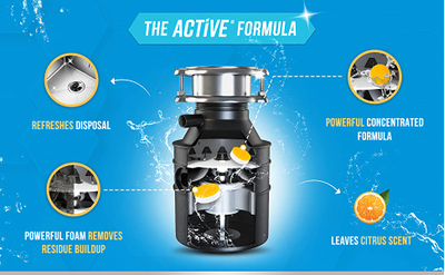 Чистящие таблетки для измельчителя DISPOSER CLEANER, (24 шт/упак)