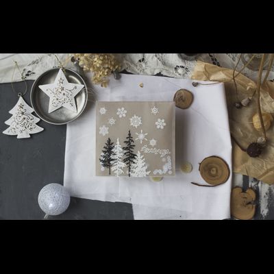 ФП набор штампов "Снежный десант"