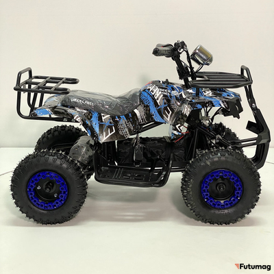 Квадроцикл GreenCamel Gobi K32 (12Ah 36V 1000W R6 Цепь) синий экстрим