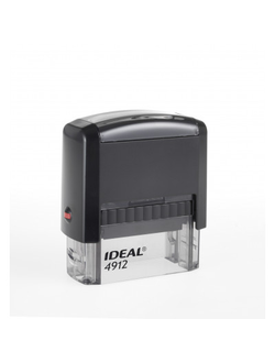 ШТАМП 47х18мм, IDEAL 4912 ЧЕРНЫЙ КОРПУС