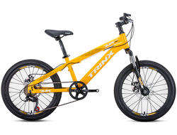 Детский велосипед TRINX JUNIOR 1.0 Оранжевый черно-белый