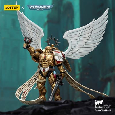 Сангвинор Кровавых Ангелов (Warhammer 40k) - КОЛЛЕКЦИОННАЯ ФИГУРКА 1/18 Blood Angels The Sanguinor with Encarmine Broadsword (JT02519) - JOYTOY