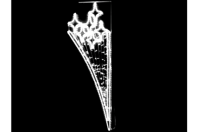 Световая консоль фигура Салют 200х65см