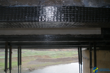 Усиление балок моста