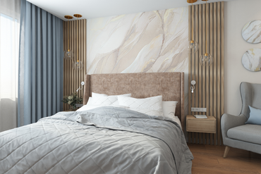 Дизайн спальни, квартира, г. Севастополь