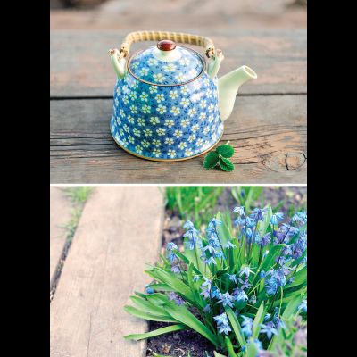 D0125 Цветочный чайник