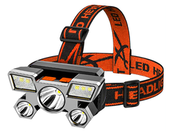 Фонарь налобный  BALDR аккумуляторный