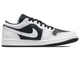 черно-белые женские кроссовки Nike Air Jordan 1 Womens Low SE Homage White Black DR0502-101
