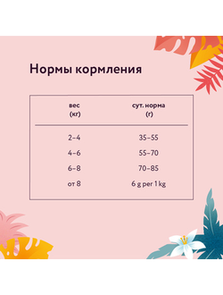 Florida сухой корм для стерилизованных кошек с лососем и черникой 0,8 кг