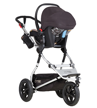 Коляска 2в1 Mountain Buggy Urban Jungle Black